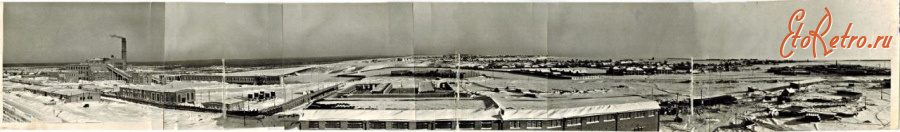 Чебоксары - Чебоксары. Панорама Чебоксарского ХБК и ТЭЦ-1.