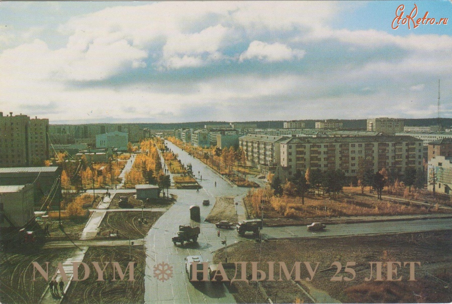 Надым - улица Комсомольская