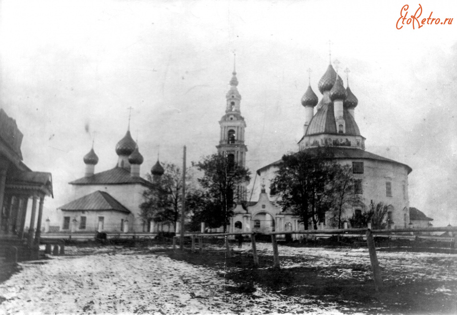 Ярославская область - Село Курба. Храмовый комплекс. Церкви Воскресения Христова и Казанской иконы Божией Матери