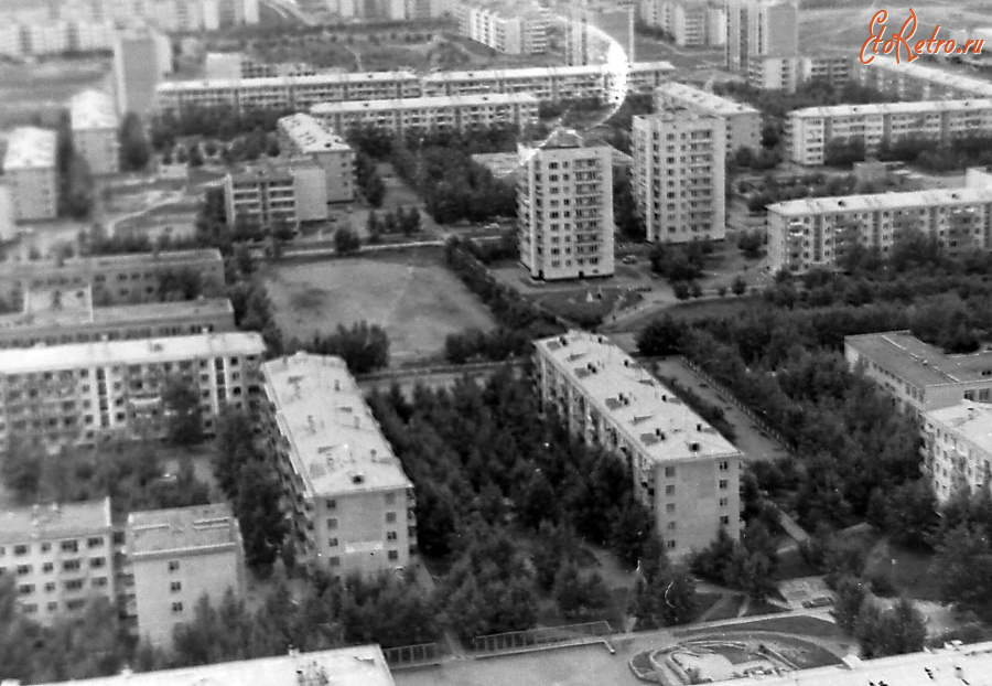 Краснокаменск - Панорама города.