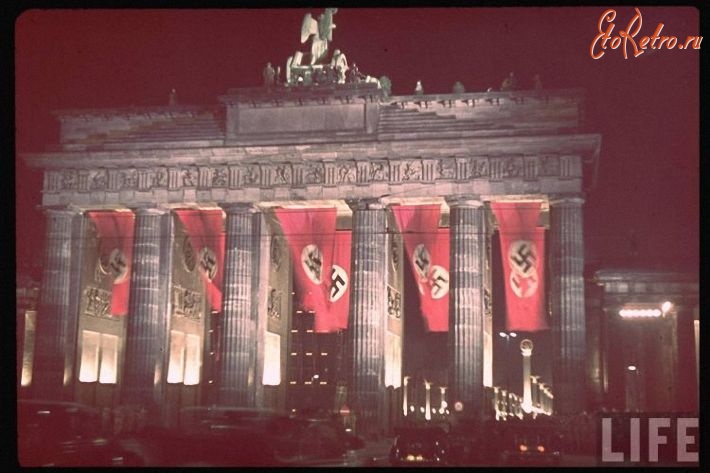 Берлин - Фотографии фашистской Германии в цвете