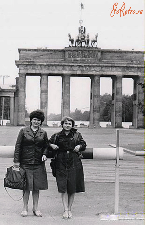 Берлин - Бранденбургские ворота.