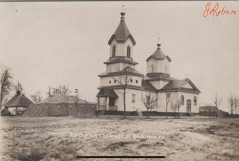 Волынская область - с. Годомичі. Волинська обл. Дерев