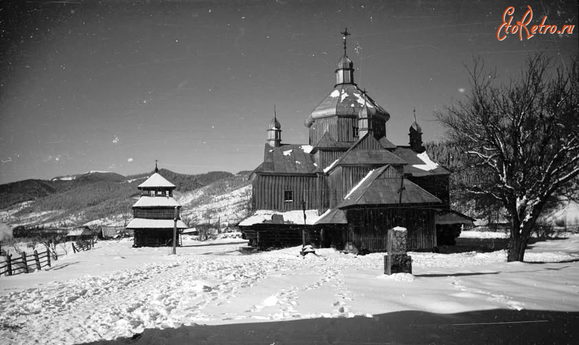 Ивано-Франковская область - Рафайлова (Бистриця). Церква Св.Юра.