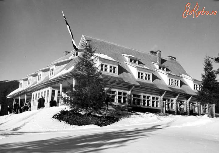 Ивано-Франковская область - Рафайлова (Бистрицця). Гуцульщина, Туристичний притулок Варшавського лижного клубу.