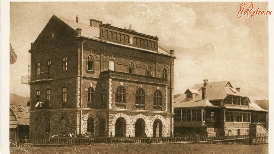 Ивано-Франковская область - Микуличин.  Гуцульщина.  Вілла Черниць. Поч.ХХ ст.