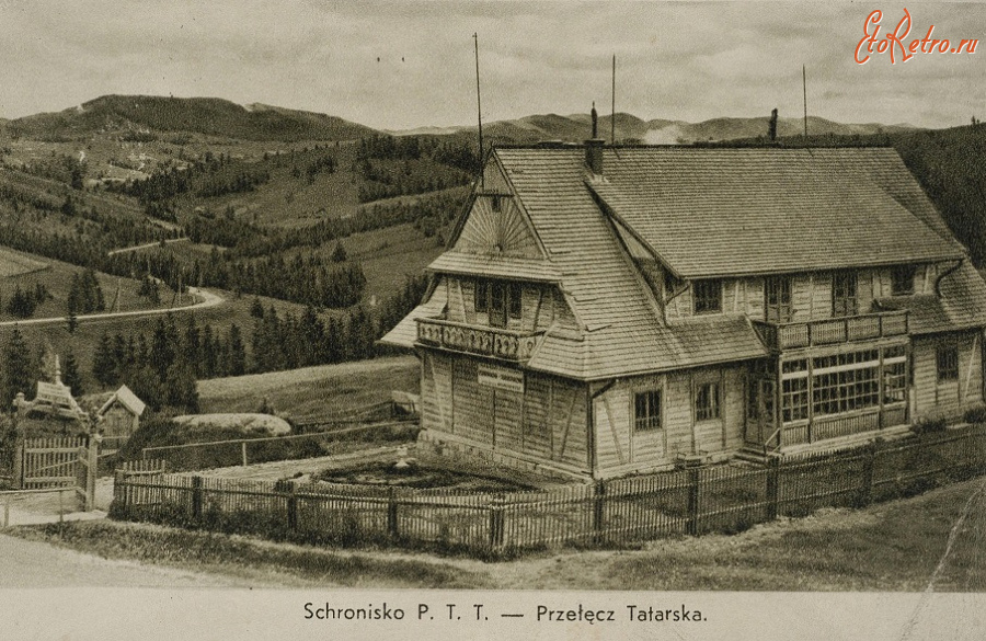 Ивано-Франковская область - Татарів.  Схронисько (туристичний притулок) ПТТ.
