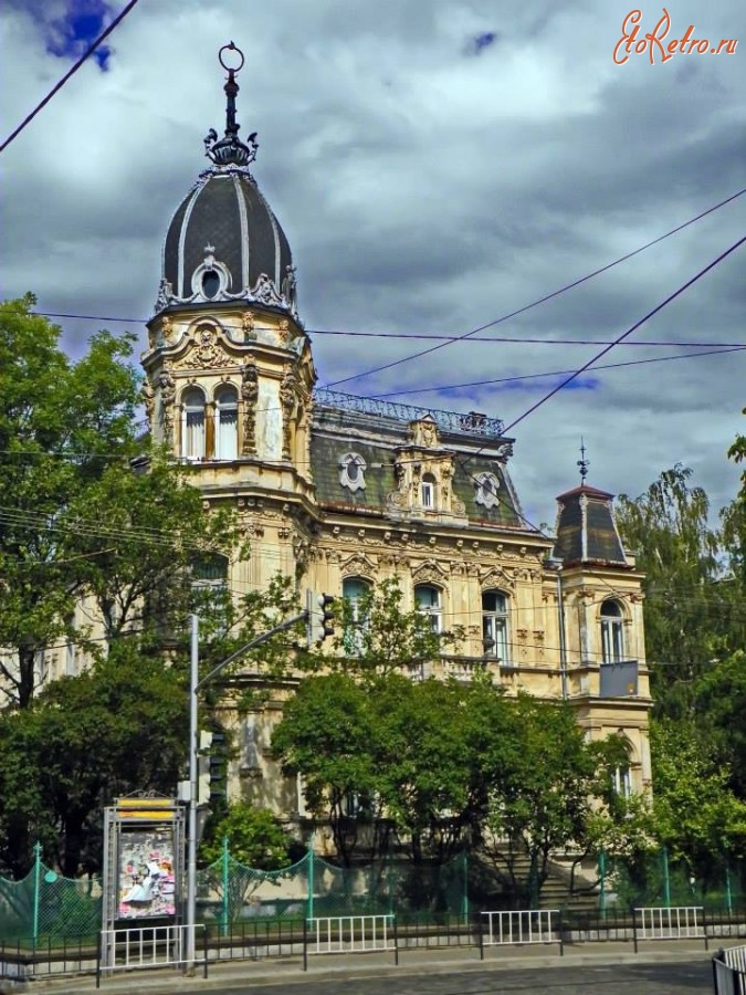 Львовская область - Львів.  Палац гіпсових королів на вул.Мельника.