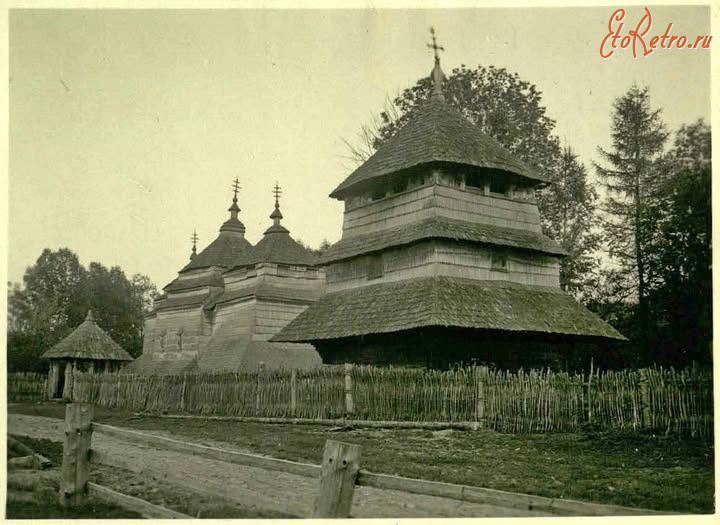 Львовская область - с.Карпатське, Турківський р-н, Львівщина. Церква Св.арх. Михайла (1772 р.).