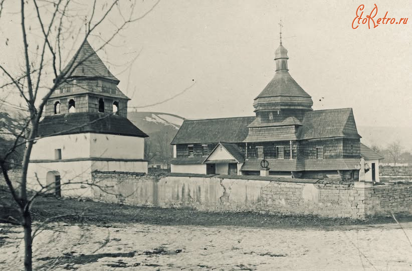 Львовская область - Добрівляни. Церква.
