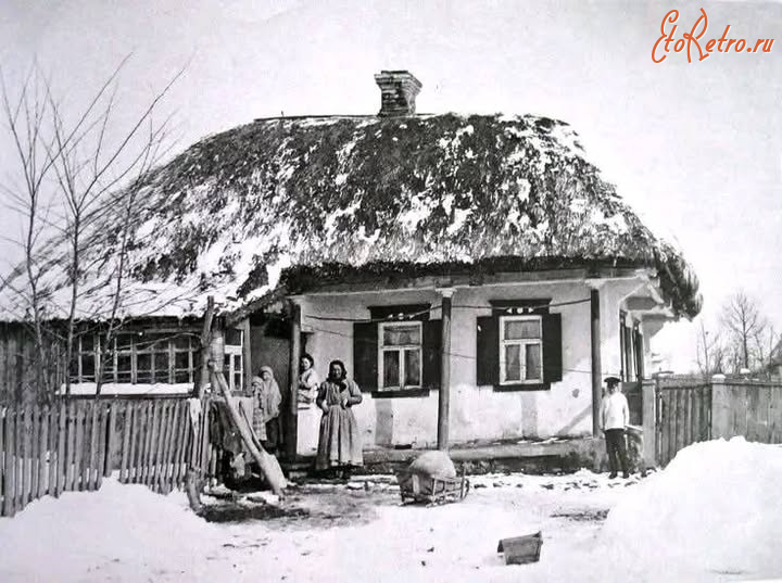 Харьковская область - с. Хорошеве, Харківського повіту. Сільська хата.