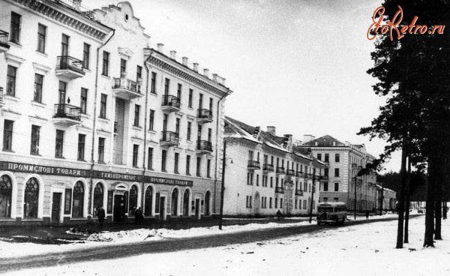 Киев - Київ. Дарниця в 1952 році.