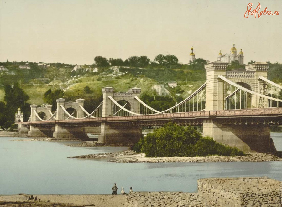 Киев - Киев. Цепной мост.