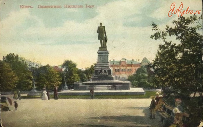 Киев - Киев.  Памятник Николаю I-му.