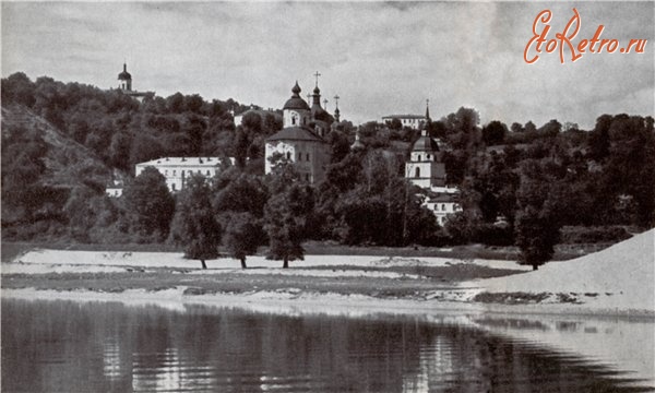 Киев - Киев.  Выдубицкое озеро и монастыр.