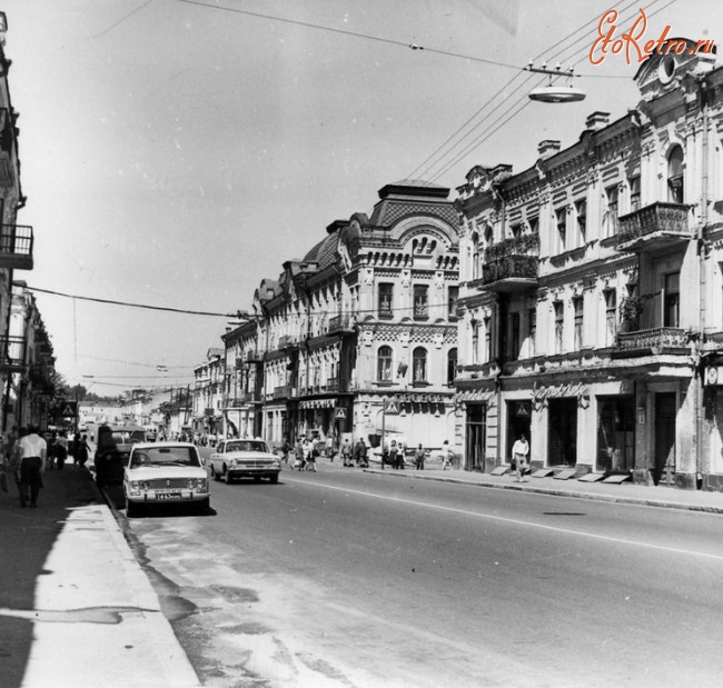 Киев - Киев.  Улица Сагайдачного (бывшая ул.Жданова).