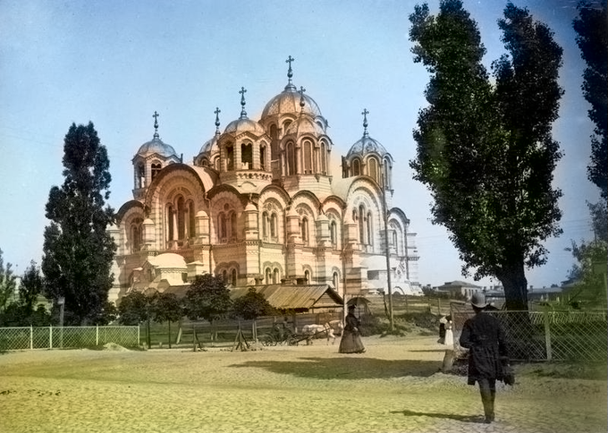 Киев - Київ. Володимирський собор.