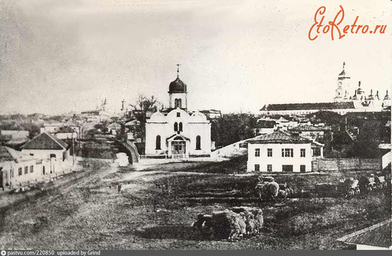 Киев - Київ.  Стрітенська  церква (1861 р.), зруйнована більшовиками в 1936 р.