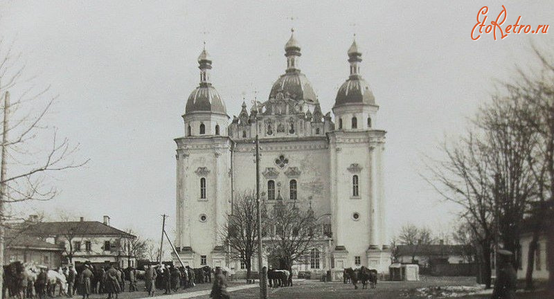 Киев - Київ.  Микільський  військовий собор.  Збудований у 1696 р.  В 1934 р знесений більшовиками.