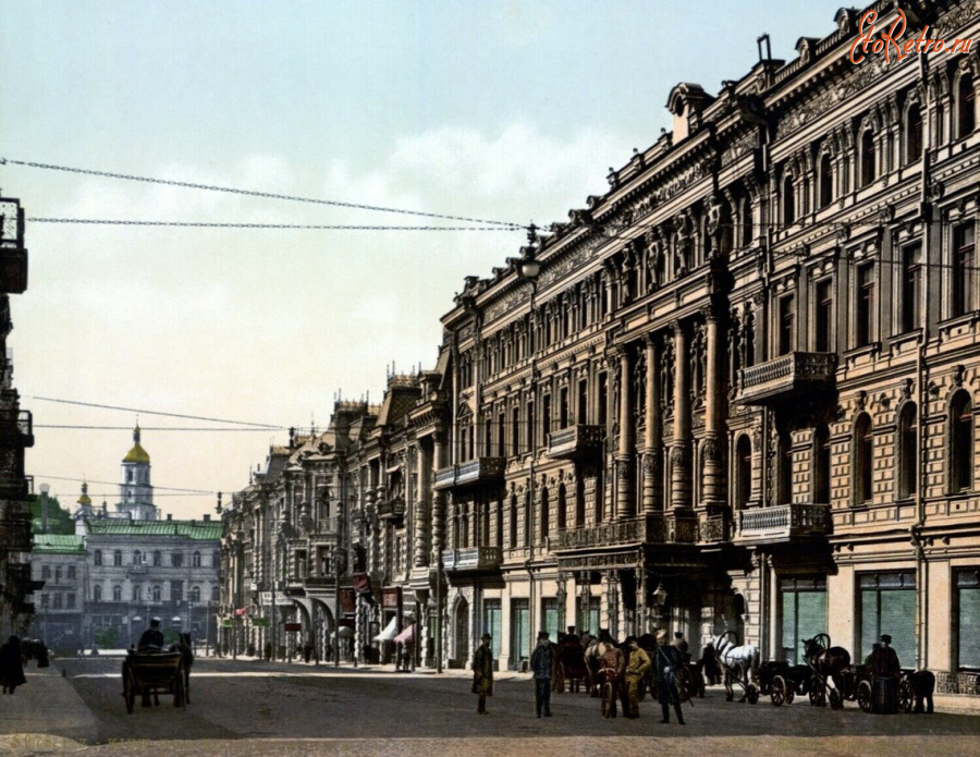 Киев - Киев.  Николаевская улица.