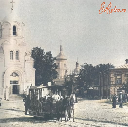 Киев - Київ.  Сінна площа,  зараз Львівська.