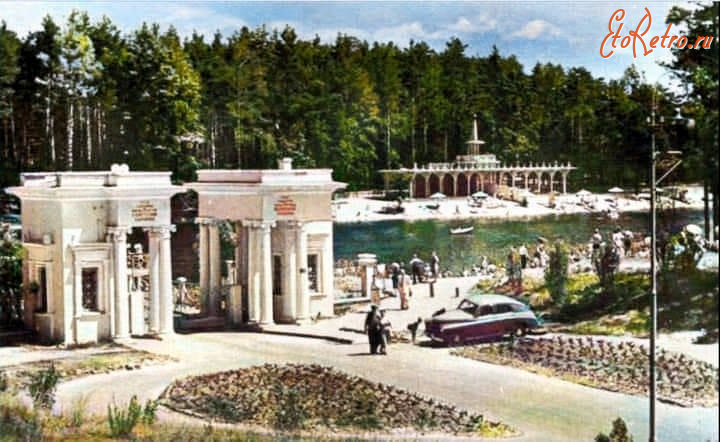 Киев - Київ.  анаторій в Пущі-Водиці.