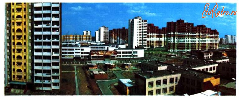 Киев - Киев.  Жилой массив Троещина.