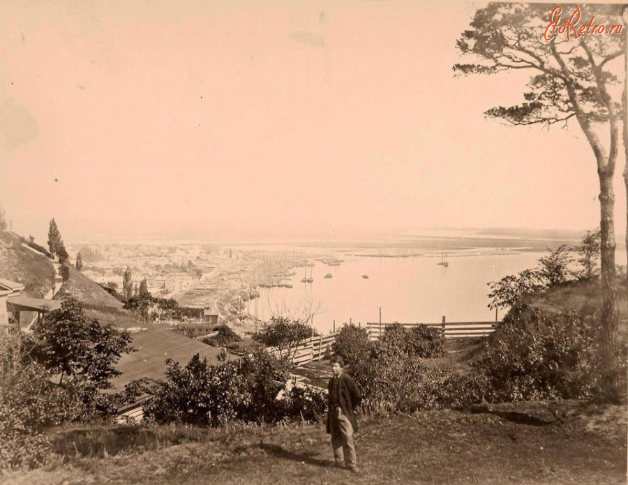 Киев - Київ. Вид на Поділ.