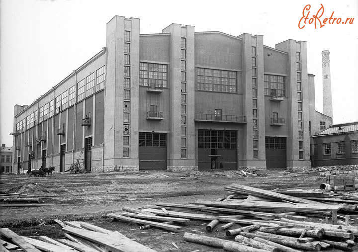 Киев - Великий павільйон Київської кінофабрики.