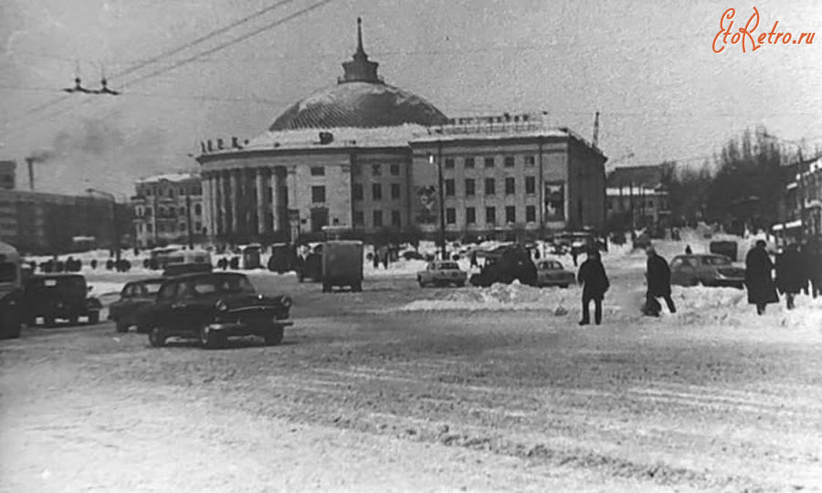 Киев - Київ.  Площа Перемоги (нині Галицька).