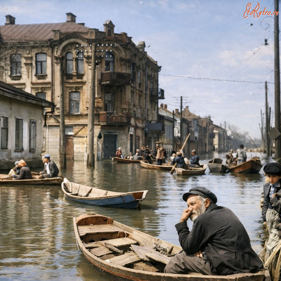 Киев - Київ. Поділ. Повінь.