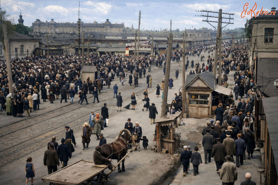 Киев - Київ.  Єврейський базар-