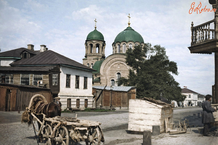 Киев - Київ.  Введенська церква на Подолі.