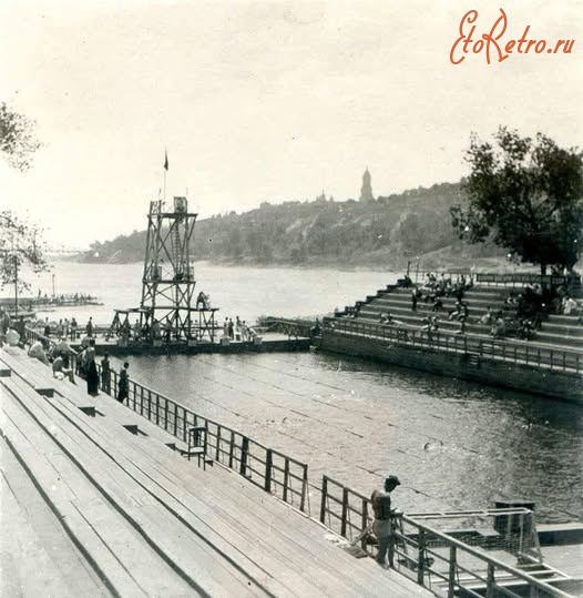 Киев - Київ. Басейн на Трухановому острові.