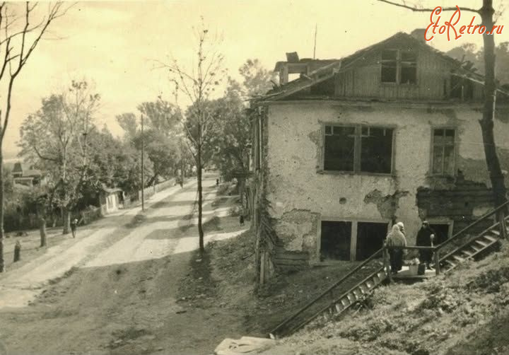 Киев - Київ.  Вул.Козловська (Паркова дорога).