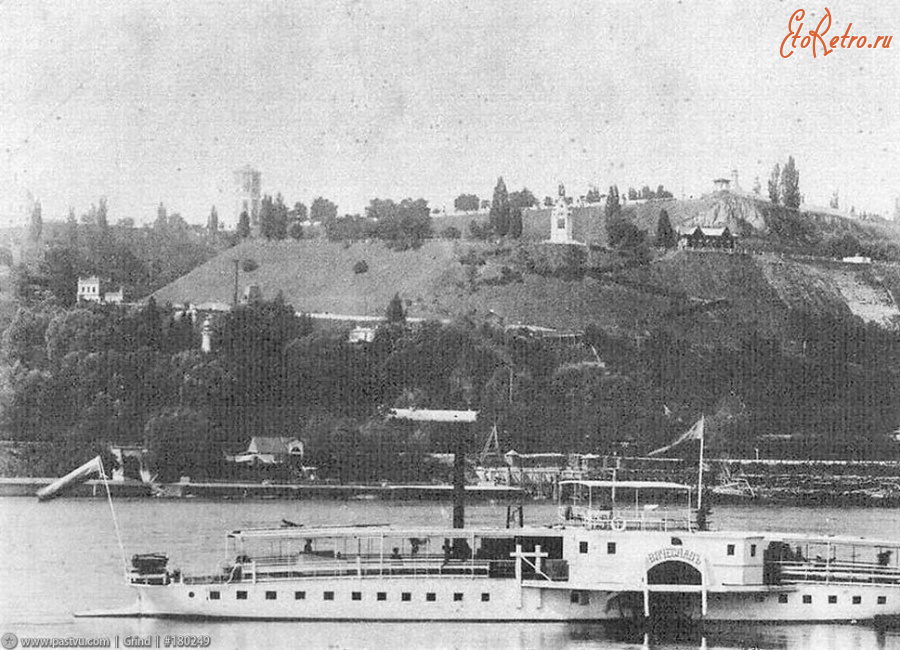 Киев - Киев. Вид на правьій берег Днепра с Труханова острова.