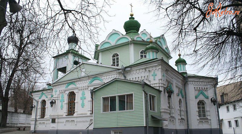 Киев - Київ.  Свято-Вознесенська церква.