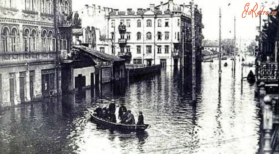 Киев - Київ.  Поділ.  Повінь в 1931 р.