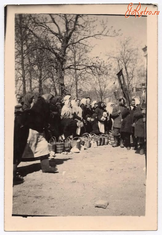 Киев - Київ.  Освячення пасок.