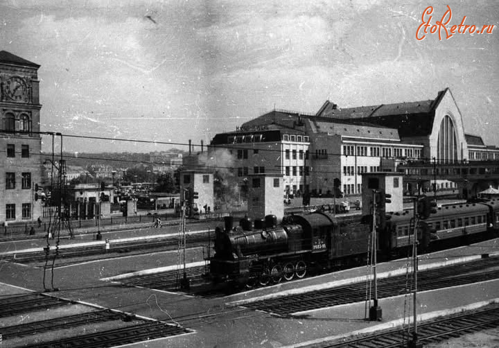 Киев - Київ. Залізничний вокзал.