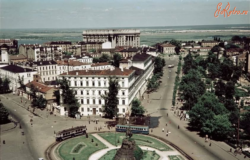 Киев - Київ.  Софійська площа.