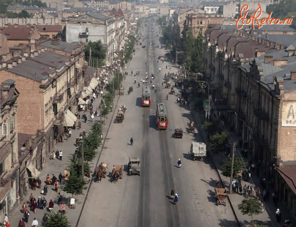 Киев - Київ.  Вул.Велика Васильківська