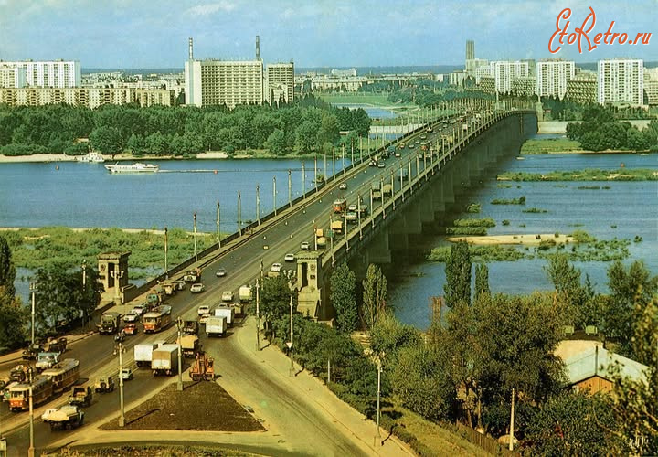 Киев - Київ.  Міст Патона.