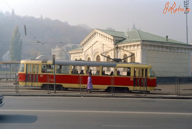 Киев - Київ.  Поділ.  Поштова площа.