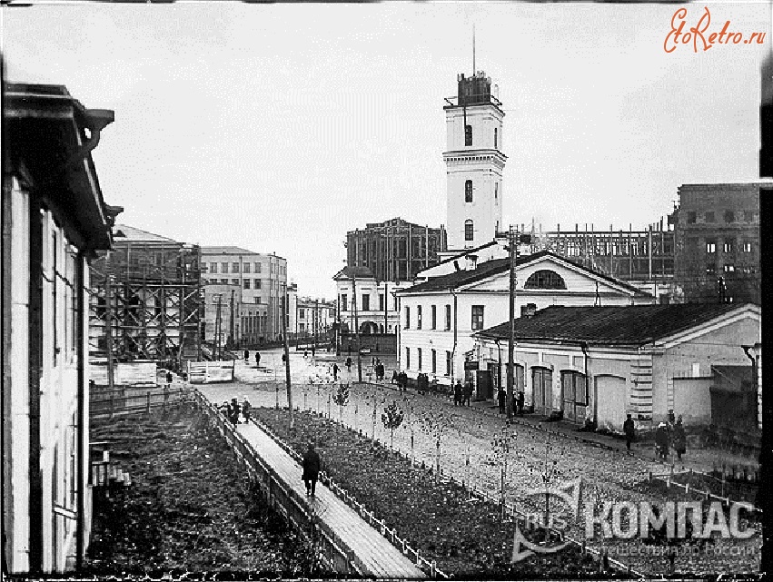 Архангельск - Вид на здание городской полиции