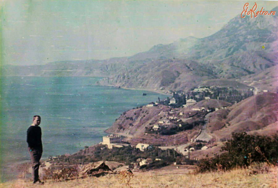 Курортное - Вид на  Курортное и Карадагскую биостанцию.