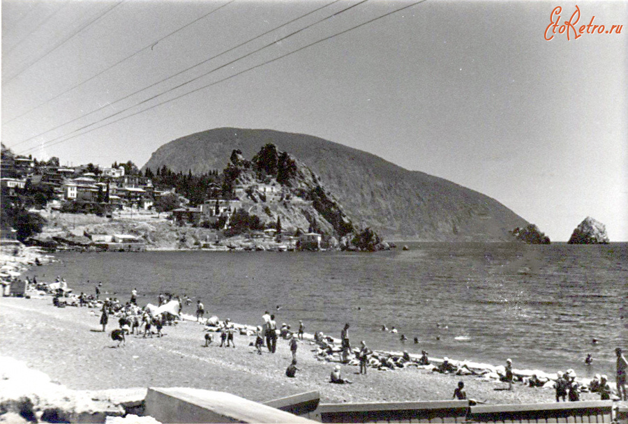 Гурзуф - Пляж.