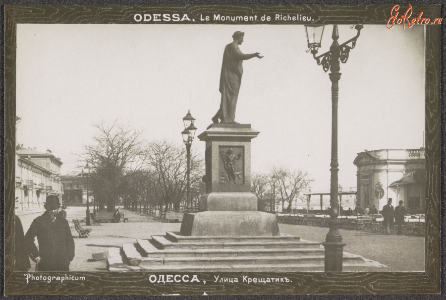 Одесса - Одесса. Памятник Арману Эммануэлю дю Плесси, герцогу Ришелье