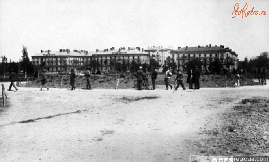 Одесса - Одесса. Куликово поле. Братская большевитская могила. 1918 год.