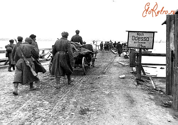 Одесса - Под Одессой в апреле 1944 г.